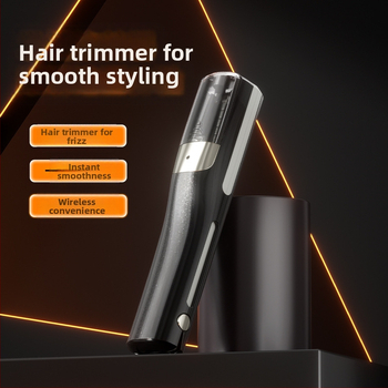 Безжичен електрически подстригвач за коса, безчетков мотор, керамични ножове, подвижна и миеща се глава, нисък шум до 36 dB