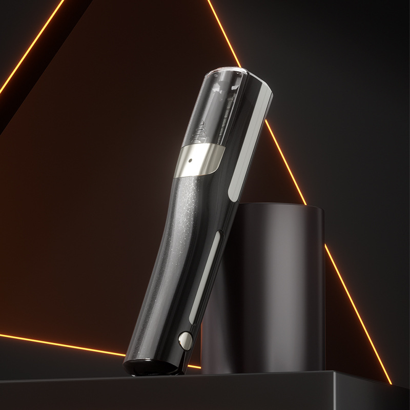 Безжичен електрически подстригвач за коса, безчетков мотор, керамични ножове, подвижна и миеща се глава, нисък шум до 36 dB