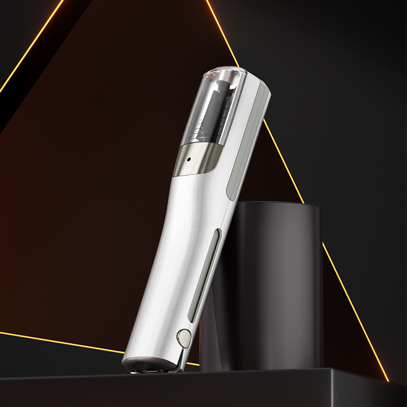 Безжичен електрически подстригвач за коса, безчетков мотор, керамични ножове, подвижна и миеща се глава, нисък шум до 36 dB