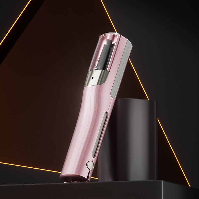 Безжичен електрически подстригвач за коса, безчетков мотор, керамични ножове, подвижна и миеща се глава, нисък шум до 36 dB