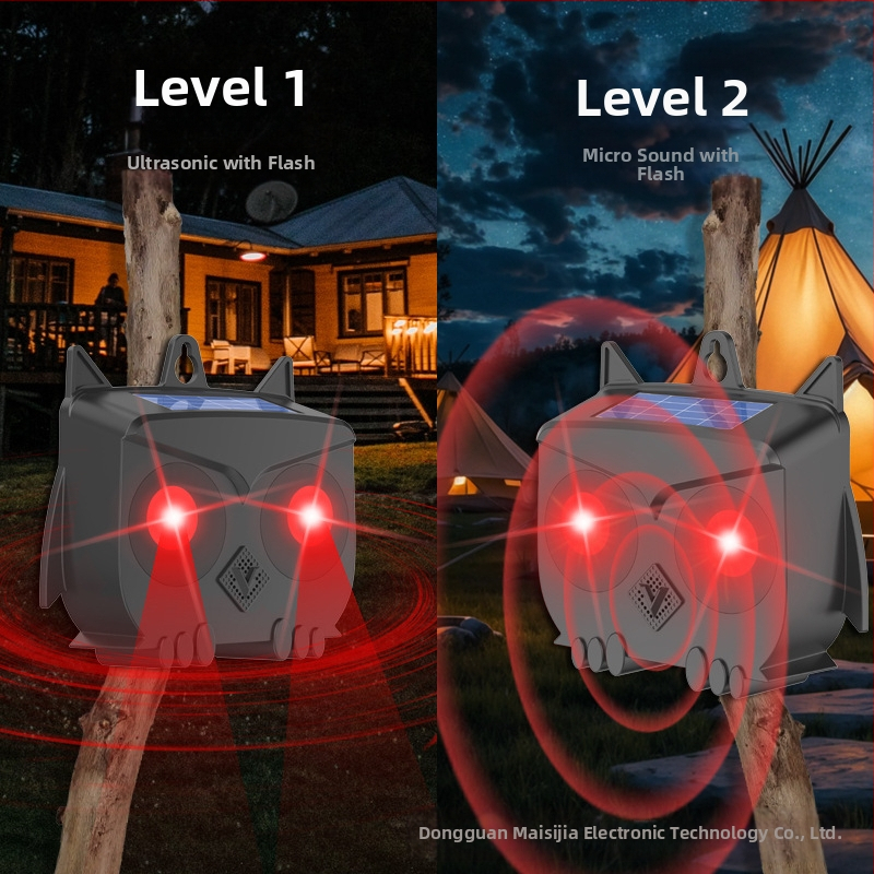 Ултразвуков репелент за животни P666 – отблъсвач за мишки, презареждащ се, 200 kHz, 5 W, корпус PC/ABS