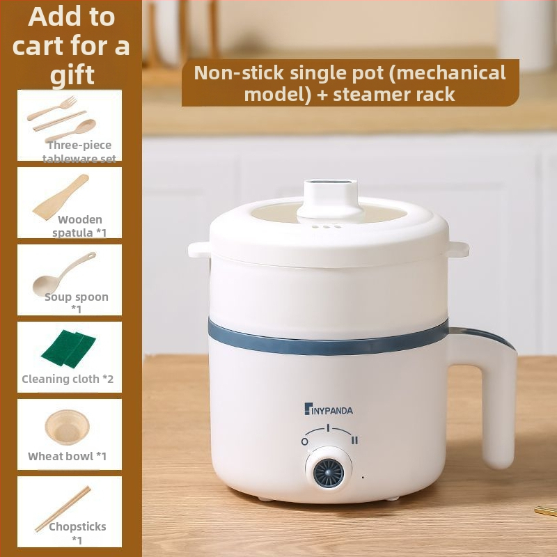 Автоматичен уред за детска храна — многофункционална тенджера за пара и готвене за деца, вътрешен съд от неръждаема стомана, микрокомпютърно управление, изолация, подвижни и миещи се части