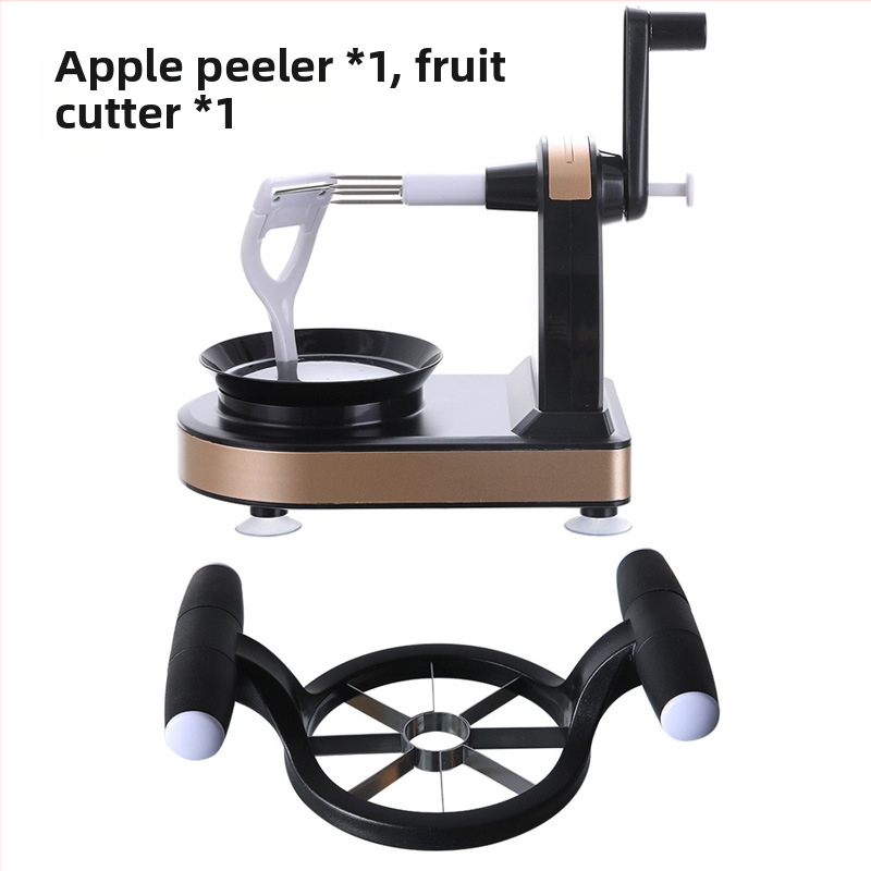 Rankinis obuolių ir vaisių nulupimo įrankis – Daugiafunkcinis rankinis nulupėjas obuoliams ir kriaušėms