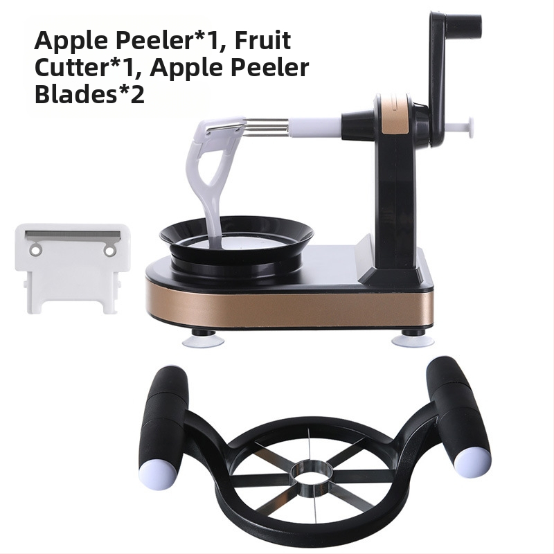 Rankinis obuolių ir vaisių nulupimo įrankis – Daugiafunkcinis rankinis nulupėjas obuoliams ir kriaušėms