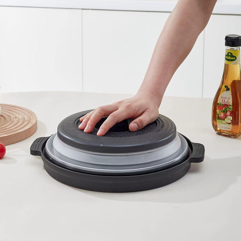 Shengxiang Plastic Mold Mikrobangų krosnelės dangtelis šviežumo išsaugojimui dubenėliams ir lėkštėms – plastikas, šiuolaikiškas paprastas stilius, karščiui atsparus patiekalų dangtelis