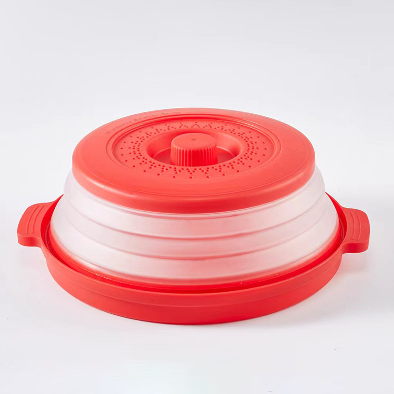 Shengxiang Plastic Mold Mikrobangų krosnelės dangtelis šviežumo išsaugojimui dubenėliams ir lėkštėms – plastikas, šiuolaikiškas paprastas stilius, karščiui atsparus patiekalų dangtelis