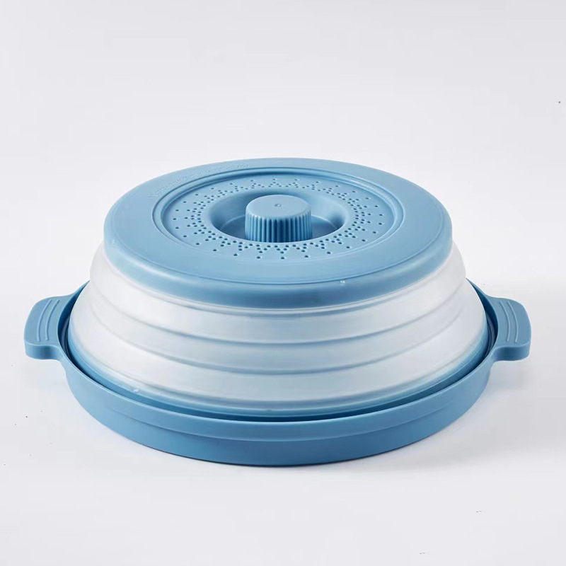 Shengxiang Plastic Mold Mikrobangų krosnelės dangtelis šviežumo išsaugojimui dubenėliams ir lėkštėms – plastikas, šiuolaikiškas paprastas stilius, karščiui atsparus patiekalų dangtelis