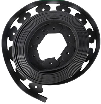 L-образна градинска лента за разделяне на тревна площ и камък – PE материал, градинско озеленяване