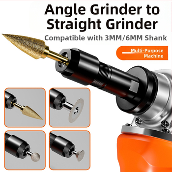 Κεφαλή Μετατροπής Τύπου 100 για Ευθύ Τριβείο — Τροχός 3 mm/6 mm, Ατσάλι, Xinshi Hardware