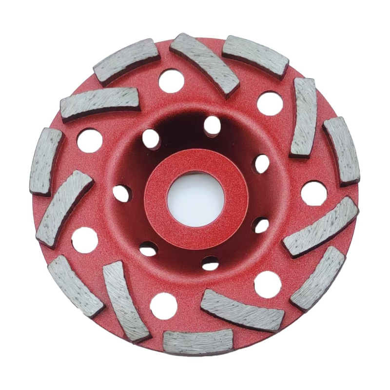 Диамантено чашовидно шлифовъчно колело – висококачествено специално шлифовъчно колело за обработка на камък; свързване: диамантено прахообразно; производствен процес: синтериране