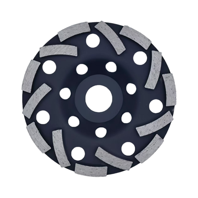 Диамантено чашовидно шлифовъчно колело – висококачествено специално шлифовъчно колело за обработка на камък; свързване: диамантено прахообразно; производствен процес: синтериране