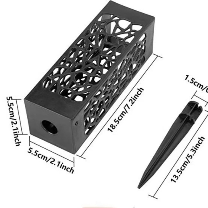 Ηλιακή λάμπα κήπου, μοντέλο 101, ABS, IP66, κινεζικού στυλ, φωτισμός 6–12 ωρών