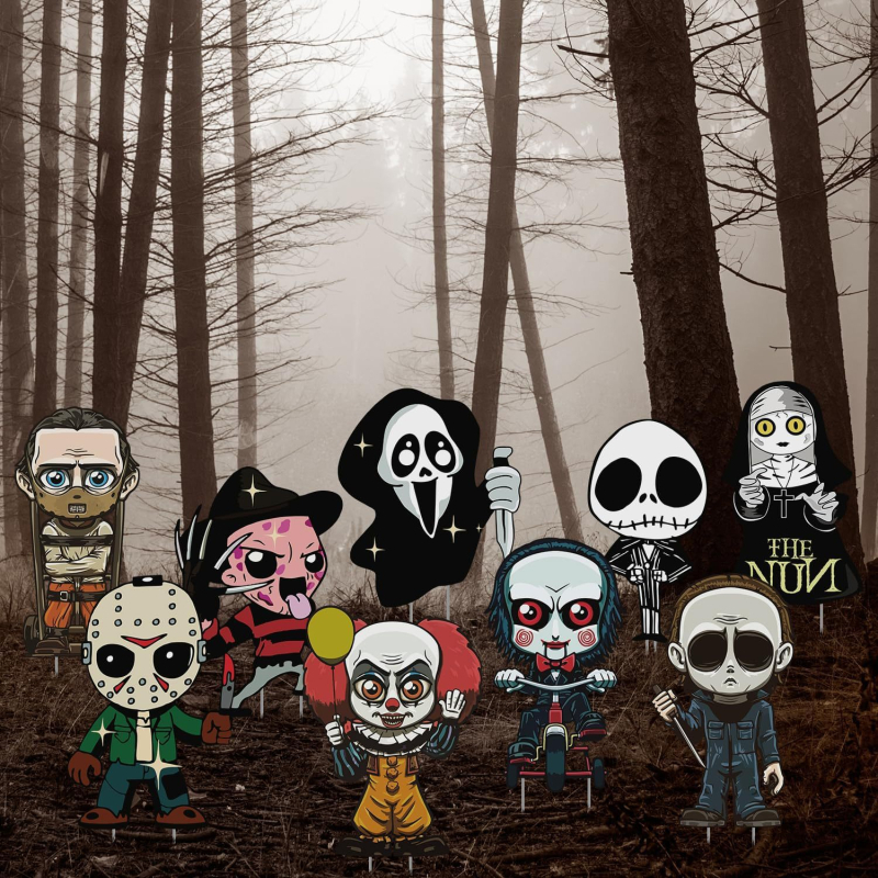 Πινακίδα διακόσμησης αυλής για Χάλογουϊν – εξωτερική διακόσμίωση για γιορτές. Μάρκα Peten. Παραμετροποίηση: δωρεάν σχεδιασμός, δωρεάν έλεγχος και εξατομικευμένα σχέδια. Προέλευση Ντονγκουάν, Γκουανγκντόνγκ, Κίνα.