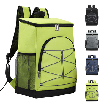 Két vállon hordozható szigetelt táska – modern minimalista dizájn, Oxford anyag, hűtőtáska