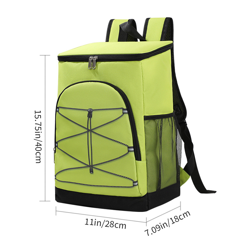 Két vállon hordozható szigetelt táska – modern minimalista dizájn, Oxford anyag, hűtőtáska