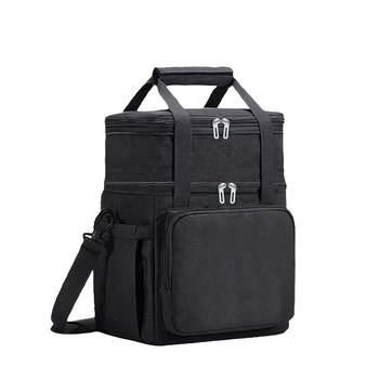 Τσάντα ψύξης για αυτοκίνητο και πικνίκ – 18L χωρητικότητα, διπλού στρώματος μόνωση με αλουμινόφυλλο, Oxford ύφασμα, φορητή με ιμάντα cross-body