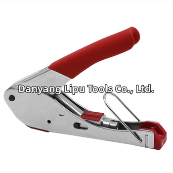 Клещи за обелване и кримпване на кабели с F глава, RG59/6 коаксиални кабели, карбонова стомана