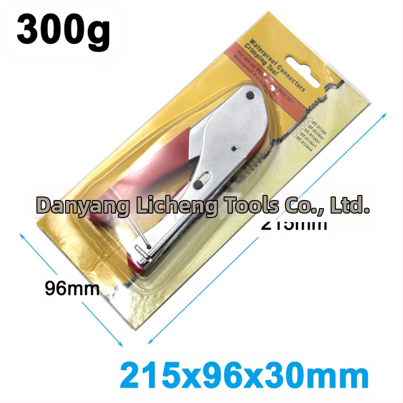 Клещи за обелване и кримпване на кабели с F глава, RG59/6 коаксиални кабели, карбонова стомана