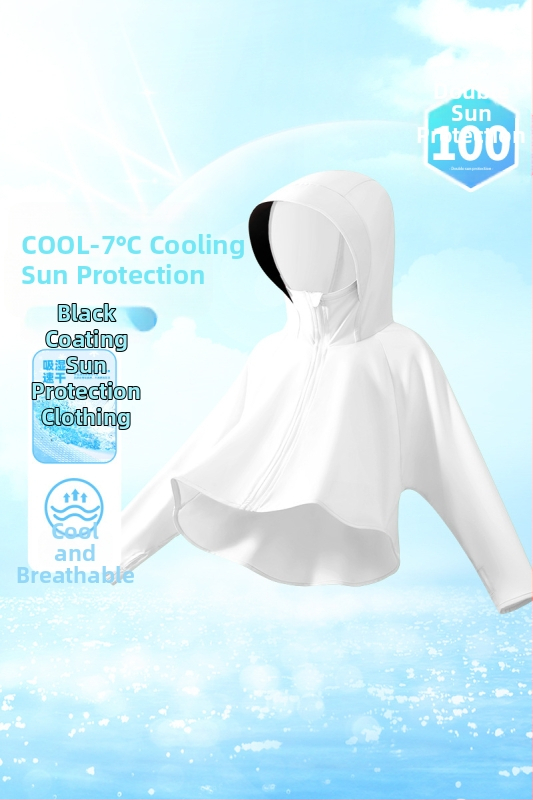 Unisex vaikiška gobtuvinė striukė su UV apsauga, 88% poliesteris, pamušalas poliesteris, amžius 7-12 metų, pavasaris 2025