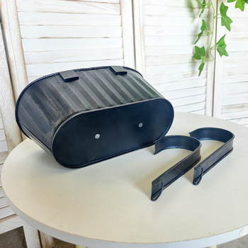 Lógó virágtartó vödör dupla kampóval, levehető, vasból, pasztorális stílusú, alkalmas otthonra, kertbe és irodába