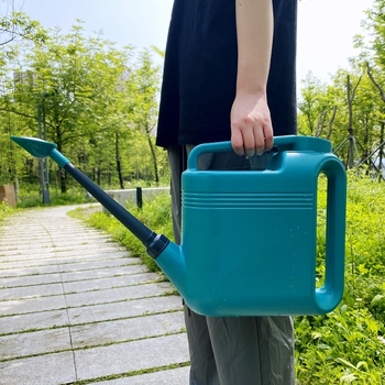 Kanta za zalijevanje velike kapacitete s dugim izljevom (plastična; trodjelni set; za vrt)