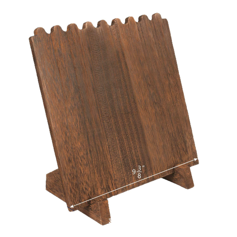 Medinis/bambusinis papuošalų stovas, skirtas staliniam demonstravimui, paprastas ir šiuolaikiškas stilius, daugiafunkcinis ir nešiojamas