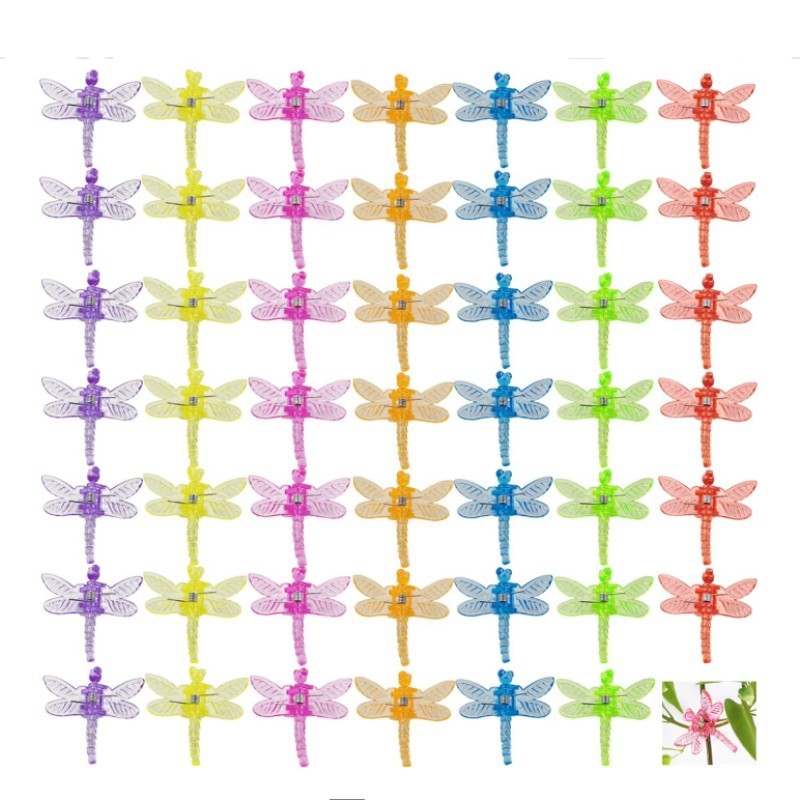 Plastikinis augalų laikiklis Phalaenopsis orchidėjoms, namų sodo komplektas su viela ar virve – fiksavimas, parama ir dekoravimas