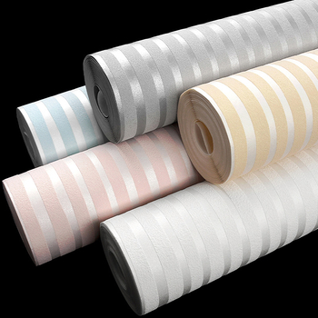 Ταπετ τοίχου με κάθετες ρίγες, μη υφαντό ύφασμα, μοντέρνο στυλ απλότητας, αφαιρετικό διακοσμητικό στυλ