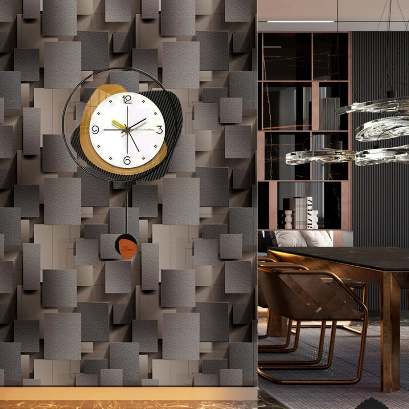 3D lipnus PVC sienų tapetas, atspari vandeniui, paprastas ir šiuolaikiškas stilius, ypatingi efektai dekorui