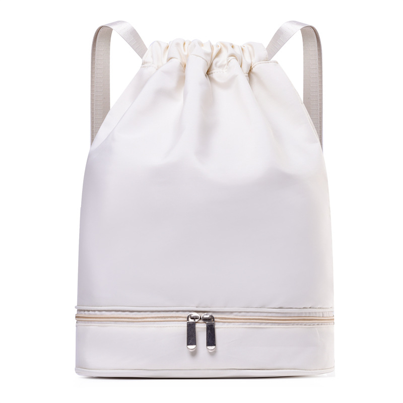 Nojun sportinis kuprinė treniruotėms ir jogai su sausai–drėgnam atskyrimui, Oxford audinys, atsparus vandeniui, išlenktas peties diržas vidiniams sportams