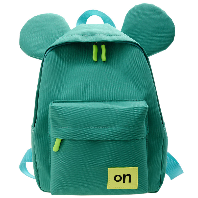 Óvodai hátizsák, nejlon, lélegző, kopásálló, gyerekeknek aranyos rajzfilmszerű stílus