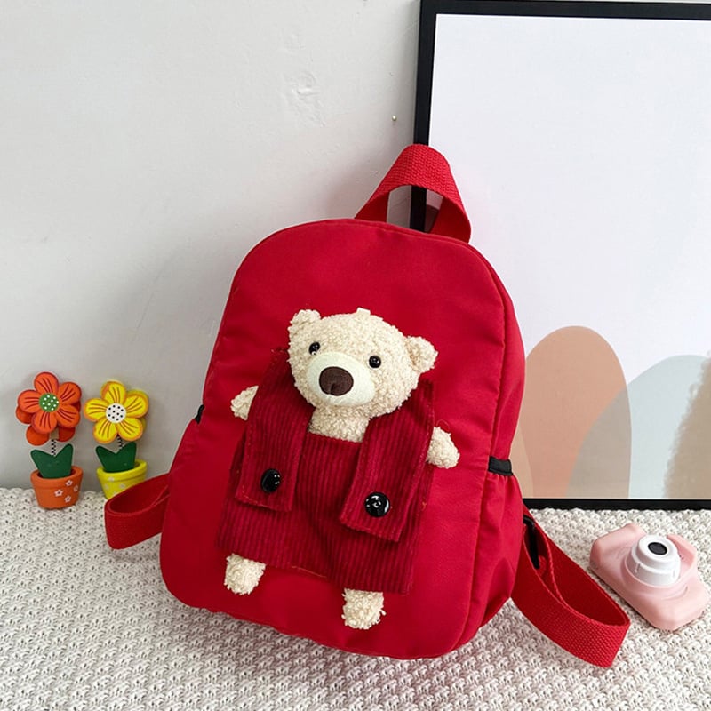 Óvoda hátizsák lányoknak, állat mintás, nylon, kapacitás 20 L alatt, cipzár, dupla vállpánt, poliészter bélés