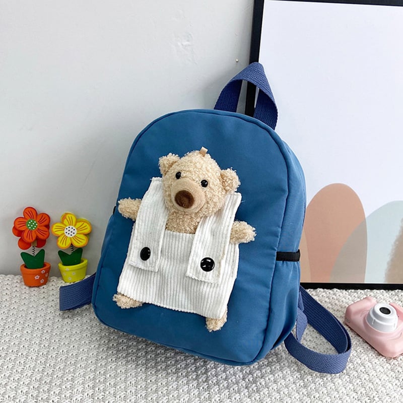 Óvoda hátizsák lányoknak, állat mintás, nylon, kapacitás 20 L alatt, cipzár, dupla vállpánt, poliészter bélés