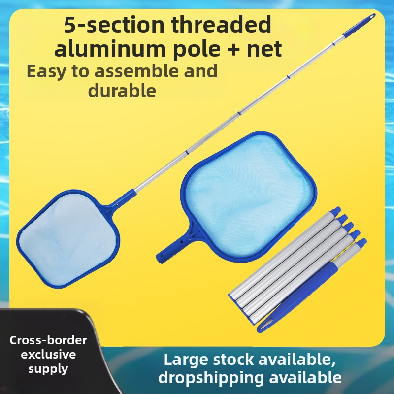 Baseino lapų valymo tinklas su 5 skirsnių aliuminine lazda, atsiejamas, modelis PJ0971