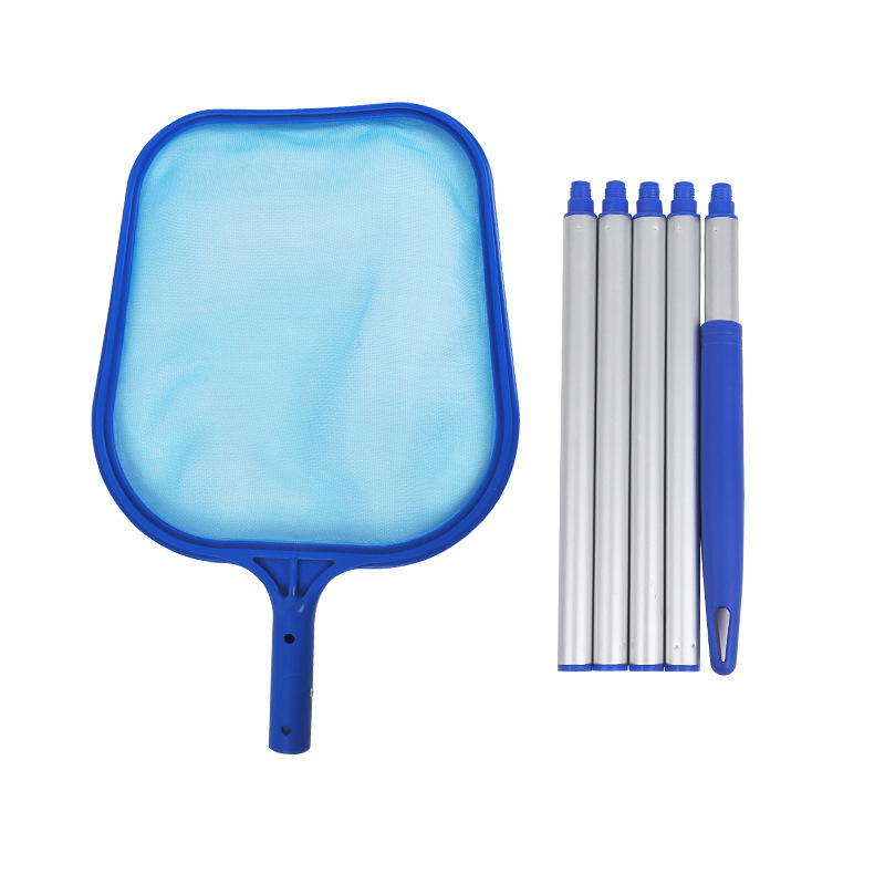 Мрежа за почистване на басейн за листа с 5-сегментна алуминиева пръчка, разглобяема, модел PJ0971