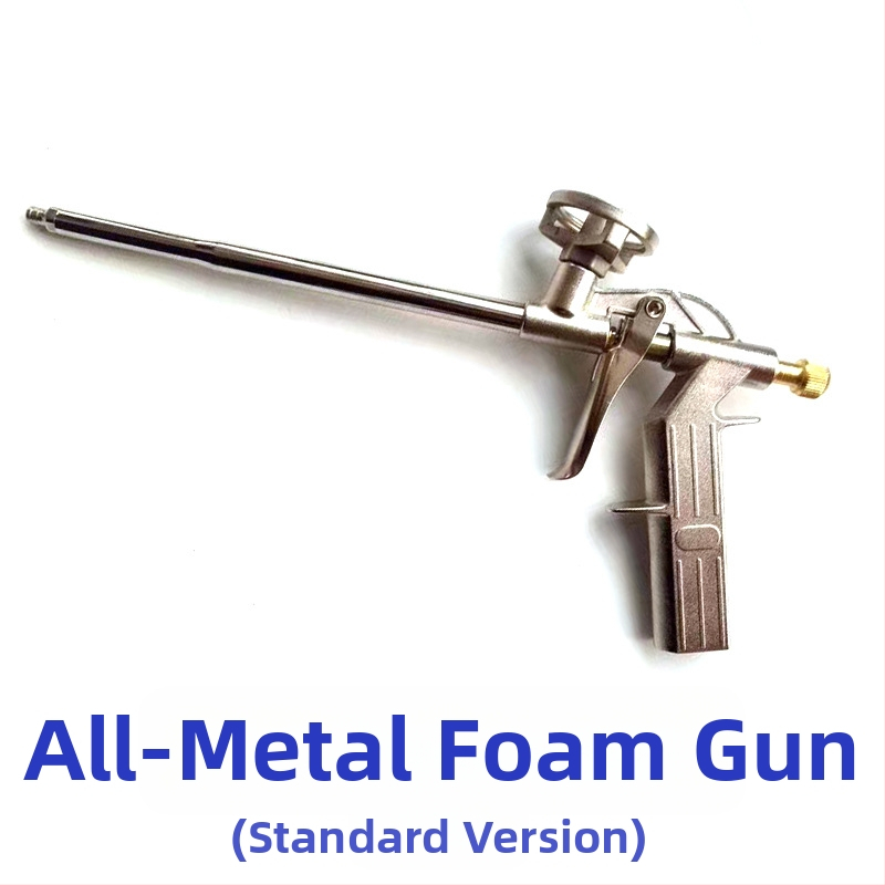 Изцяло метален пистолет за полиуретанова пяна и уплътнение; пистолет за пяна и лепило