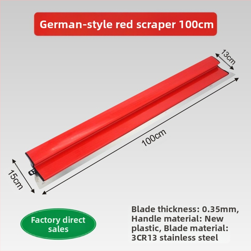 Špakliavimo įrankis, nerūdijančio plieno mentele, skirta špakliavimui ir sienų lygiavimui.