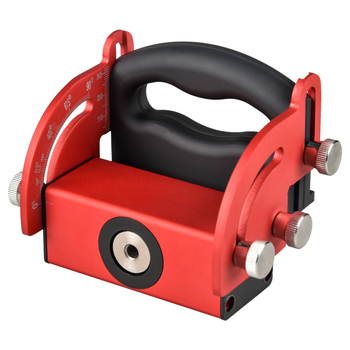 Alumíniumötvözetű készlet farostipari lyukhelymeghatározó (4 db) – hajlított lyukhelymeghatározó, középpontvonal jelölő, fa összeszerelési eszköz