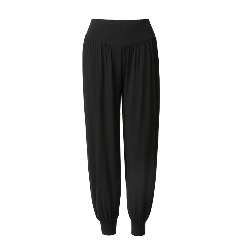 Γυναικείες παντελόνες χορού από Modal – Χαρέμ bloomers για μοντέρνο χορό, βαμβακερή επένδυση 92%, προπόνηση σώματος