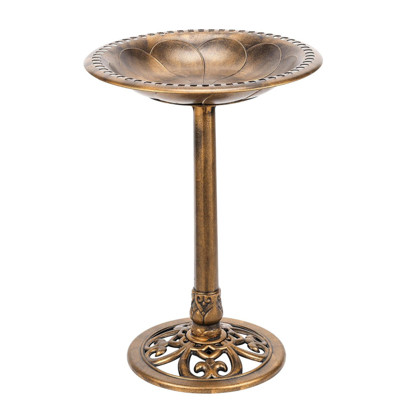  Madárfürdő napelemes szökőkúttal, műanyag kivitelezés, Yongyou márka, madarak számára