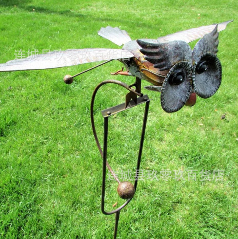 Madárkert patio dekoráció, fém, sztancolási eljárás, állat-stílus, fél manuális gyártás, logó nyomtatás