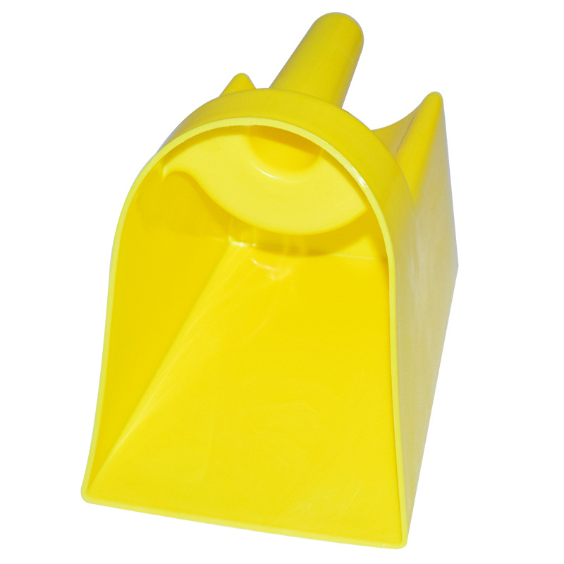 Xinbaijia Лопатка за фураж за прасета, говеда и овце — удебелена конструкция, голямо плоско дъно, здрава и издръжлива