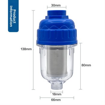 Προφίλτρο για οικιακό ηλεκτρικό θερμοσίφων — φιλτράρισμα εισροής νερού για βρύση και ντους, χωρίς αντικατάσταση πυρήνα