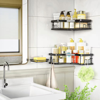 Shengxinju vonios lentyna — nerūdijantis plienas dažyto paviršiaus, 2 sluoksniai, apkrova 10 kg (Nerūdijantis plienas, Dažytas paviršius, 2 sluoksniai, 10 kg)