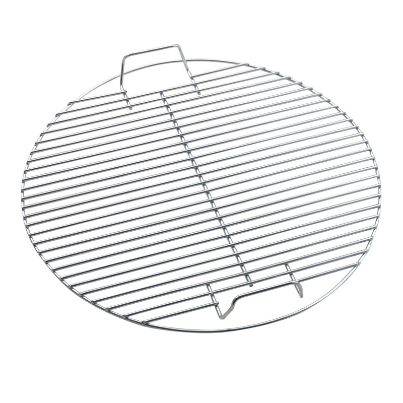 Apaļš pārnēsājamais restes režģ grillēšanai, no stieples, 1,2 kg, elektroplakēšana, pulēšana, punktu metināšana un štancēšana