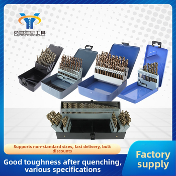 Комплект винтови свредла с прав държач, бързо пробиване, набор от различни спецификации