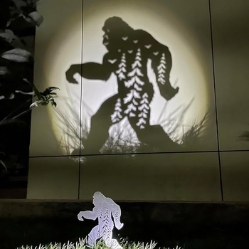 Yunshang Μεταλλικός στύλος εδάφους για κήπο – Διακοσμητικό Μπιγκφουτ, Τέχνη από Σίδερο, Διαμόρφωση Χώρου