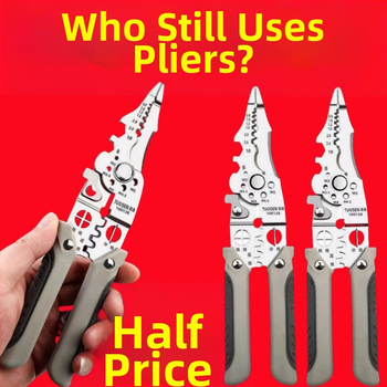 21-in-1 daugiafunkcinės laidų odėlinimo replės – elektrikams, pramoninio lygio įrankis laidų odėlinimui ir krimpavimui