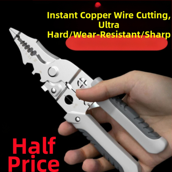 21-in-1 daugiafunkcinės laidų odėlinimo replės – elektrikams, pramoninio lygio įrankis laidų odėlinimui ir krimpavimui