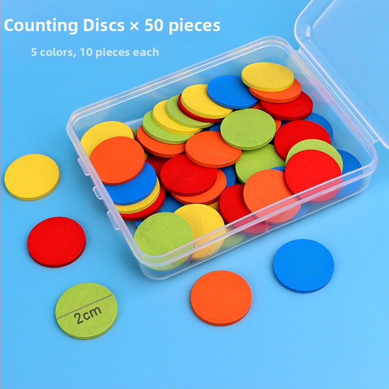 Medinis komplektas geometrijos figūroms skaičiuoti su strypeliais ir diskais – 3D geometrijos modelių rinkinys 7–14 metų vaikams